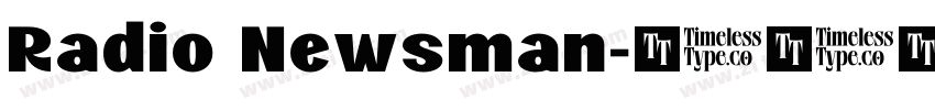 Radio Newsman字体转换
